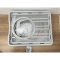 Cat Litter Tray, Large Foldable Cat Litter House with Lid, Litter
