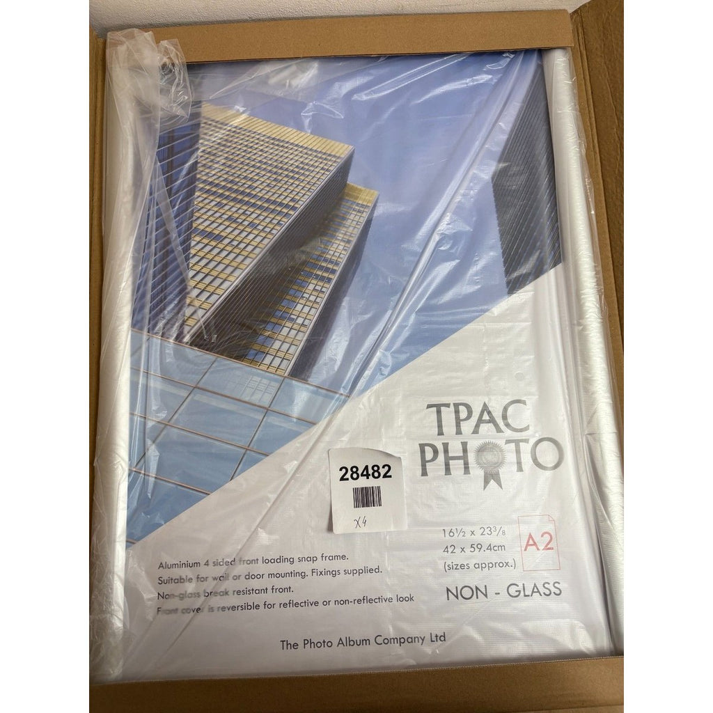 ThePhotoAlbumCo SNAP A2 (42*59.4cm) Silver Snap Frame