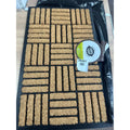 Coco & Coir Natural Coir Door Mat - Brown