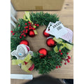 Christmas Wishes Me to You Bear Wreath