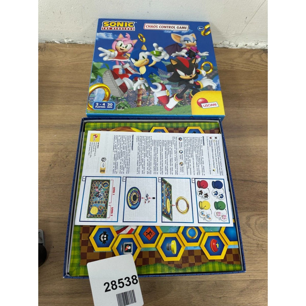 Lisciani SONIC SPEED CARD chaos control game