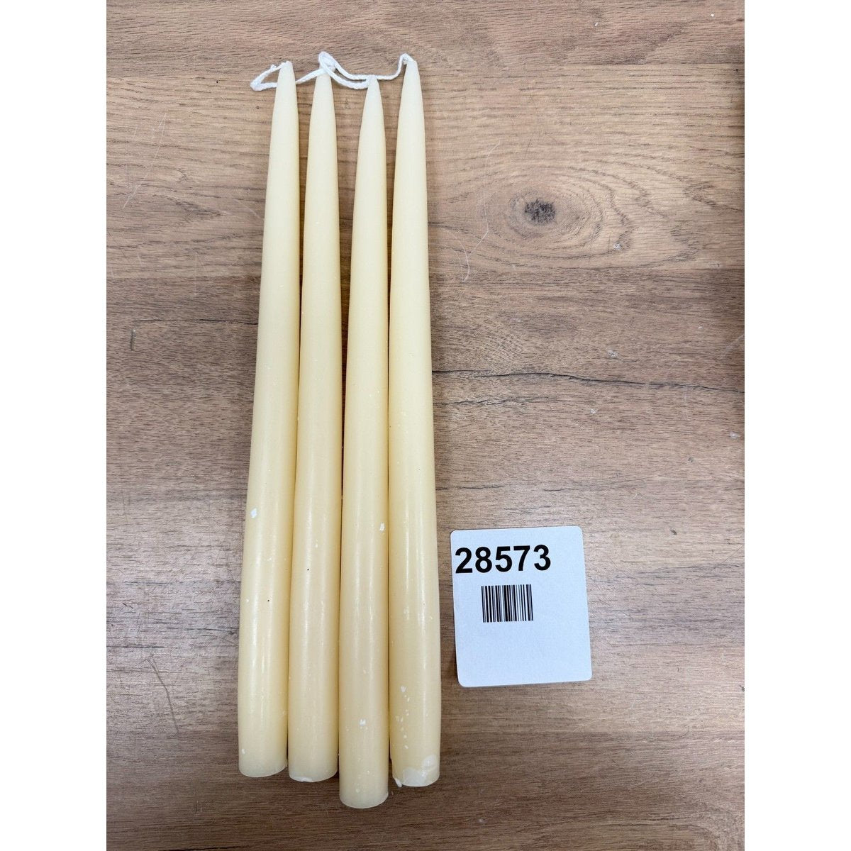 Neptune Nightingale Tapered Dinner Candles, Pack of 4, Calico