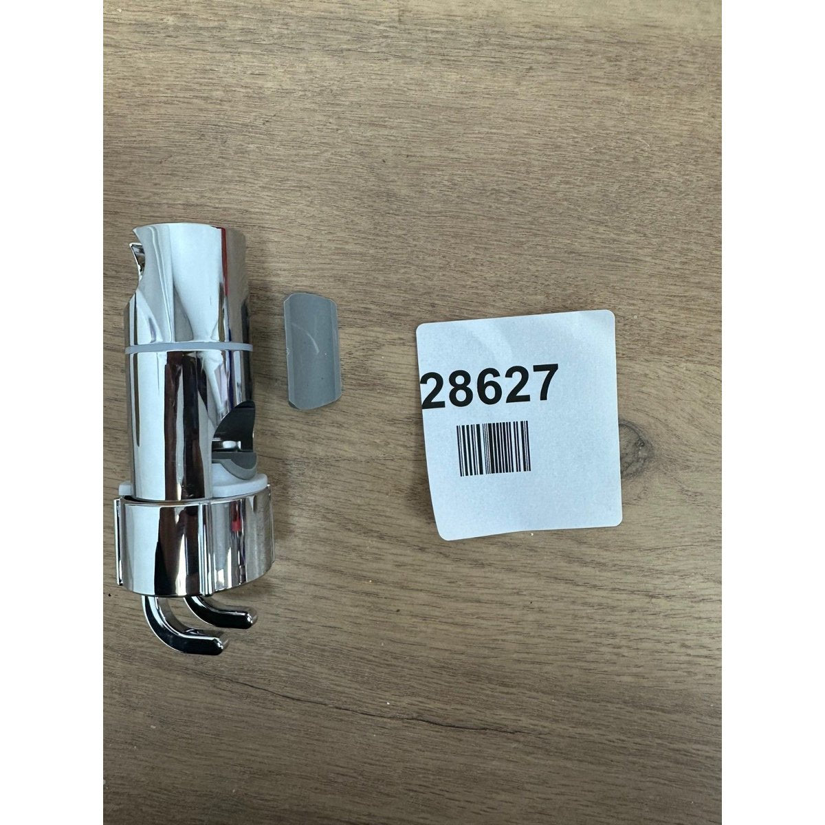 shower head holder silver