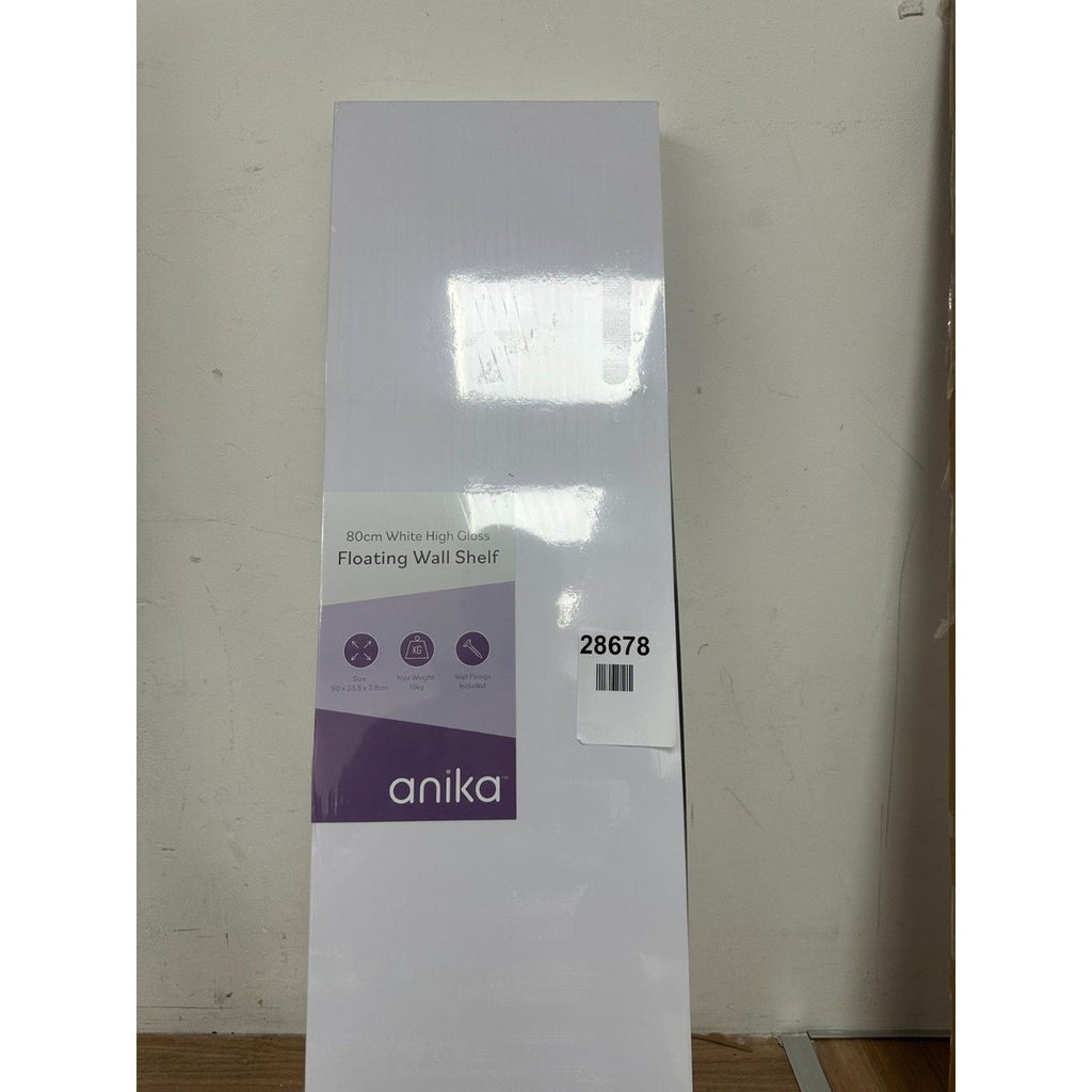 Anika Floating Shelf / 3 Separate Sizes & 4 Colour Options / 3.8cm Thick Hollowb