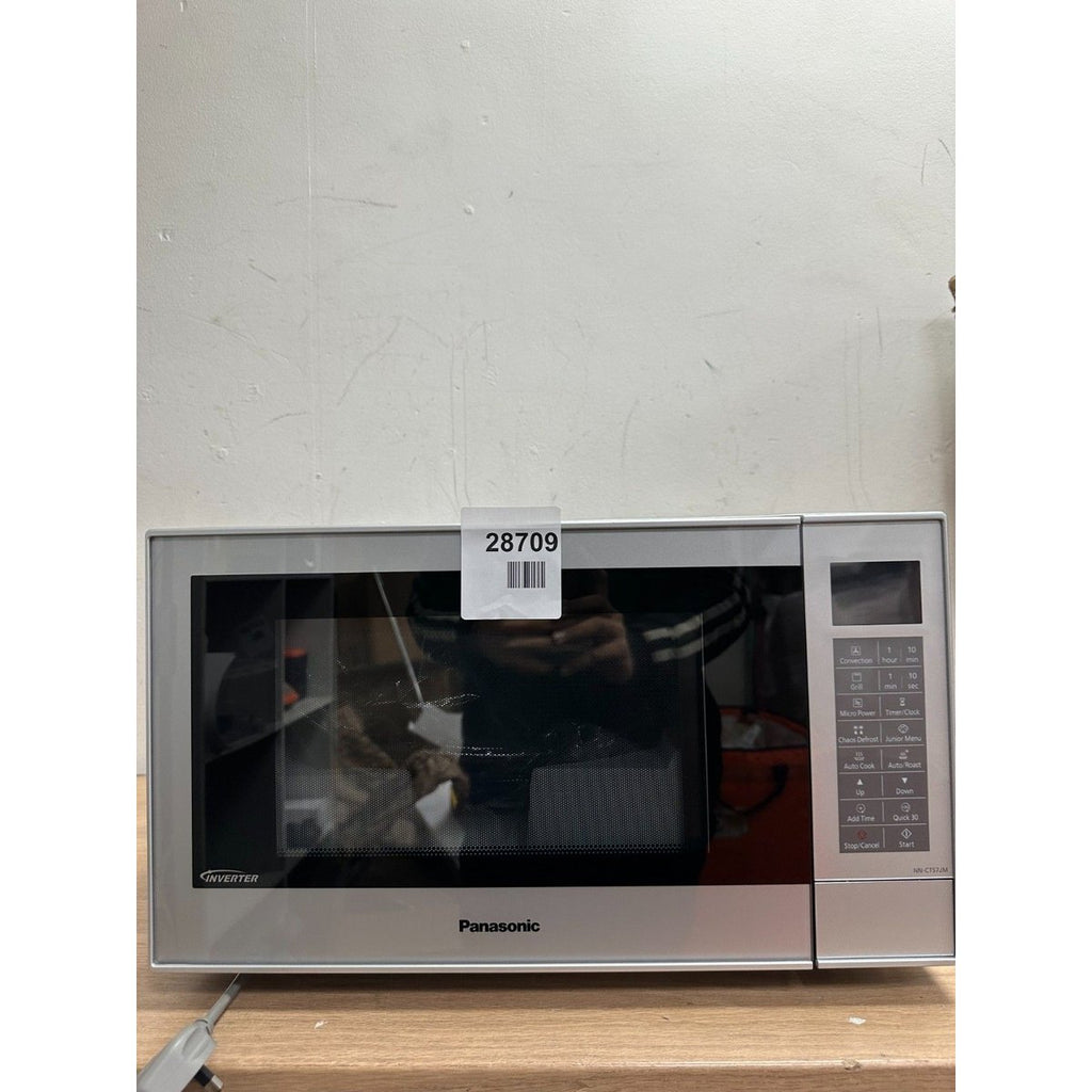 Panasonic NN-CT57JMBPQ Slim Combination Microwave Oven & Grill with Turntable, 2