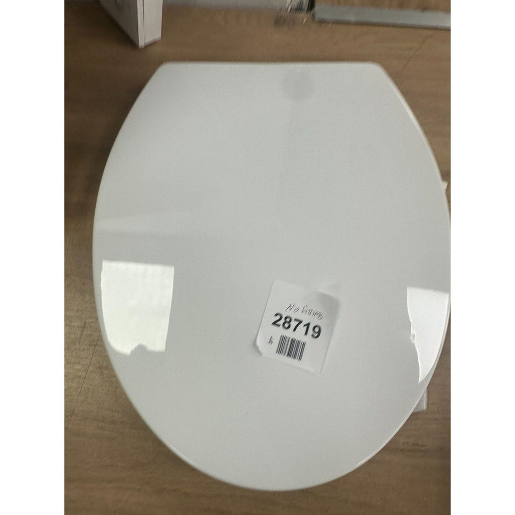 CUQOO Oval Toilet Seat Soft Close with Quick Release Hinges- No fittings