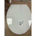 CUQOO Oval Toilet Seat Soft Close with Quick Release Hinges- No fittings