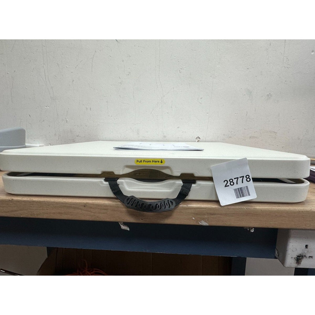 Amazon basics folding table with carrying handle