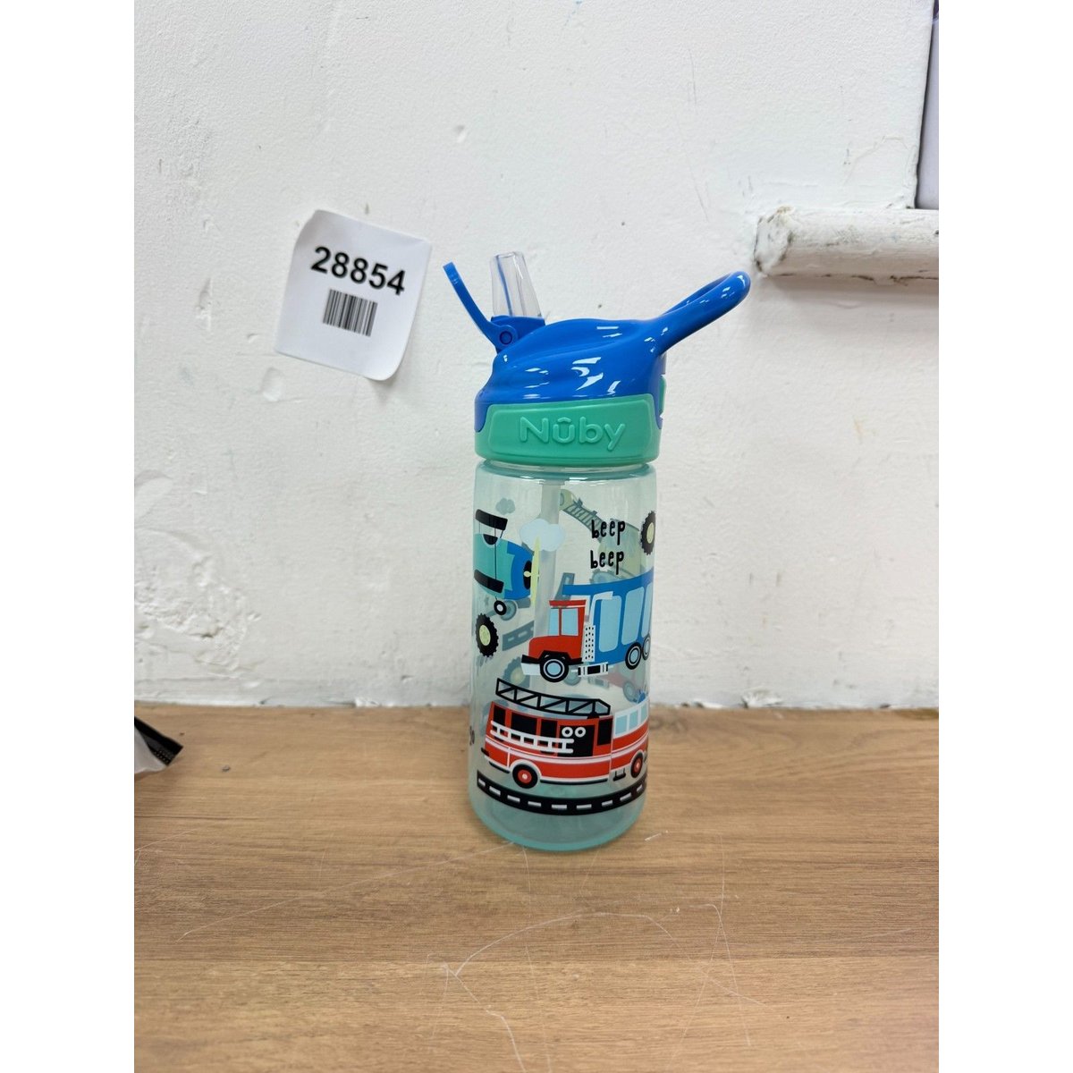 Nuby Super Quench Bottle 540ml – No-Spill Silicone Spout Quick