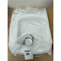 Vivo Square Toilet Seat Soft Close White With Quick Release And Adjustabl