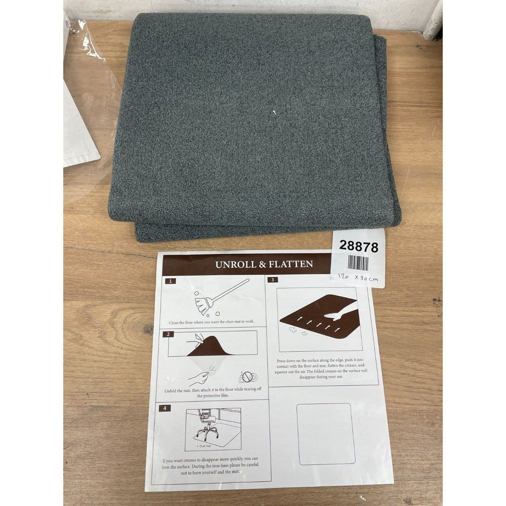 hair Mat for Hardwood Floor Computer Chair Mat, Desk Chair Mat, L