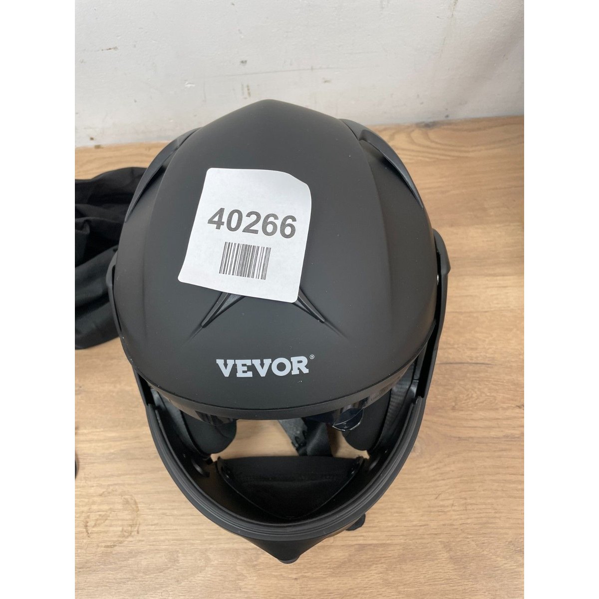 Vevor Full Face Motorcycle Helmet | Matte Black ECE 22.06