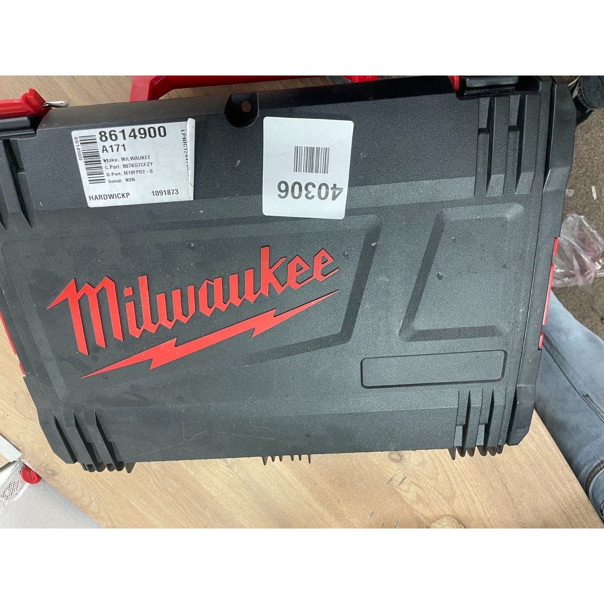 Milwaukee  Fuel Percussion Drill CASE ONLY CASE