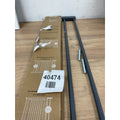 hauck 9 cm Safety Gate Extension, Black - with Connectors for Pressure Fit Door