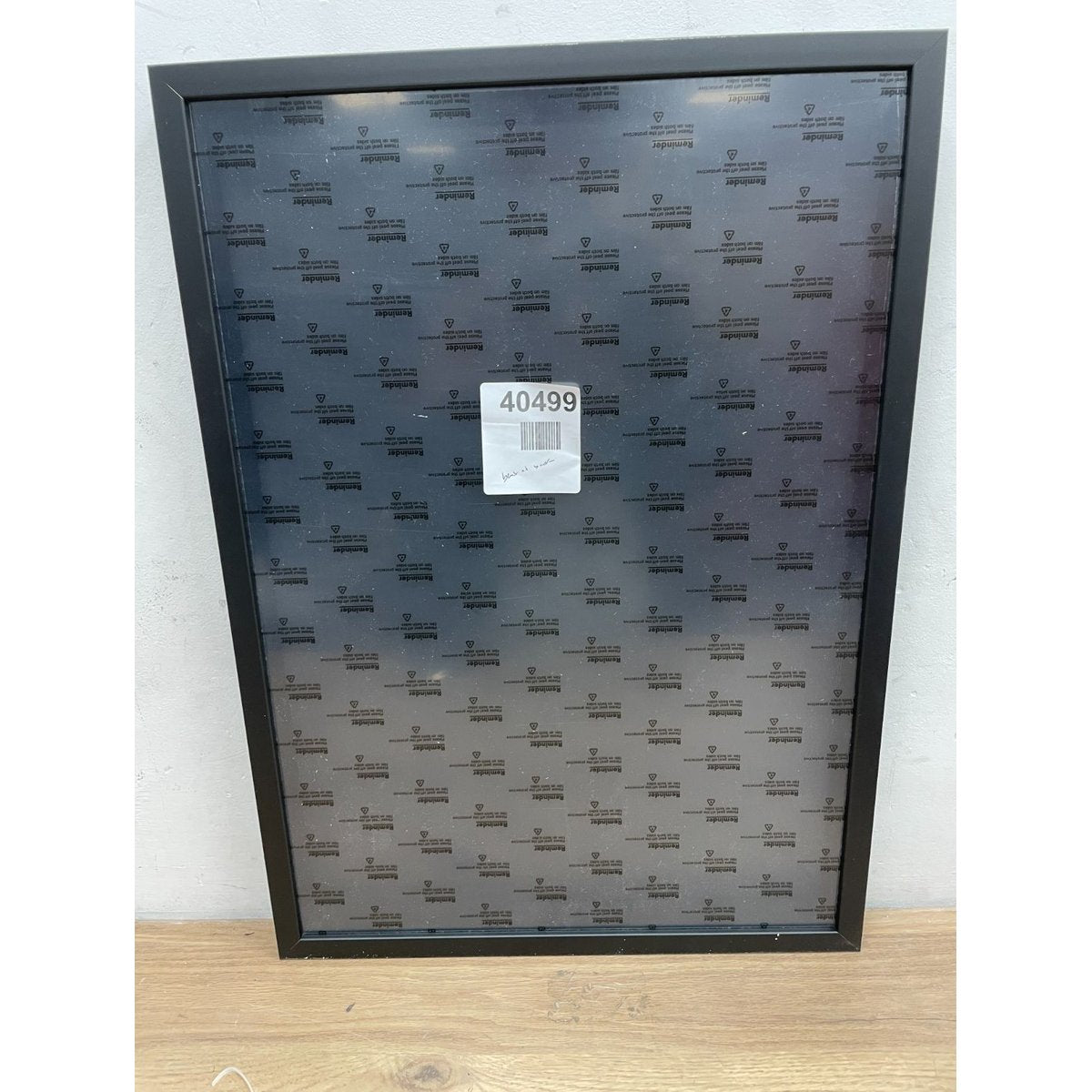 Poster frame 62x45cm- Bent at back
