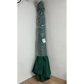 Outsunny 2.7m Umbrella Parasol - Dark Green