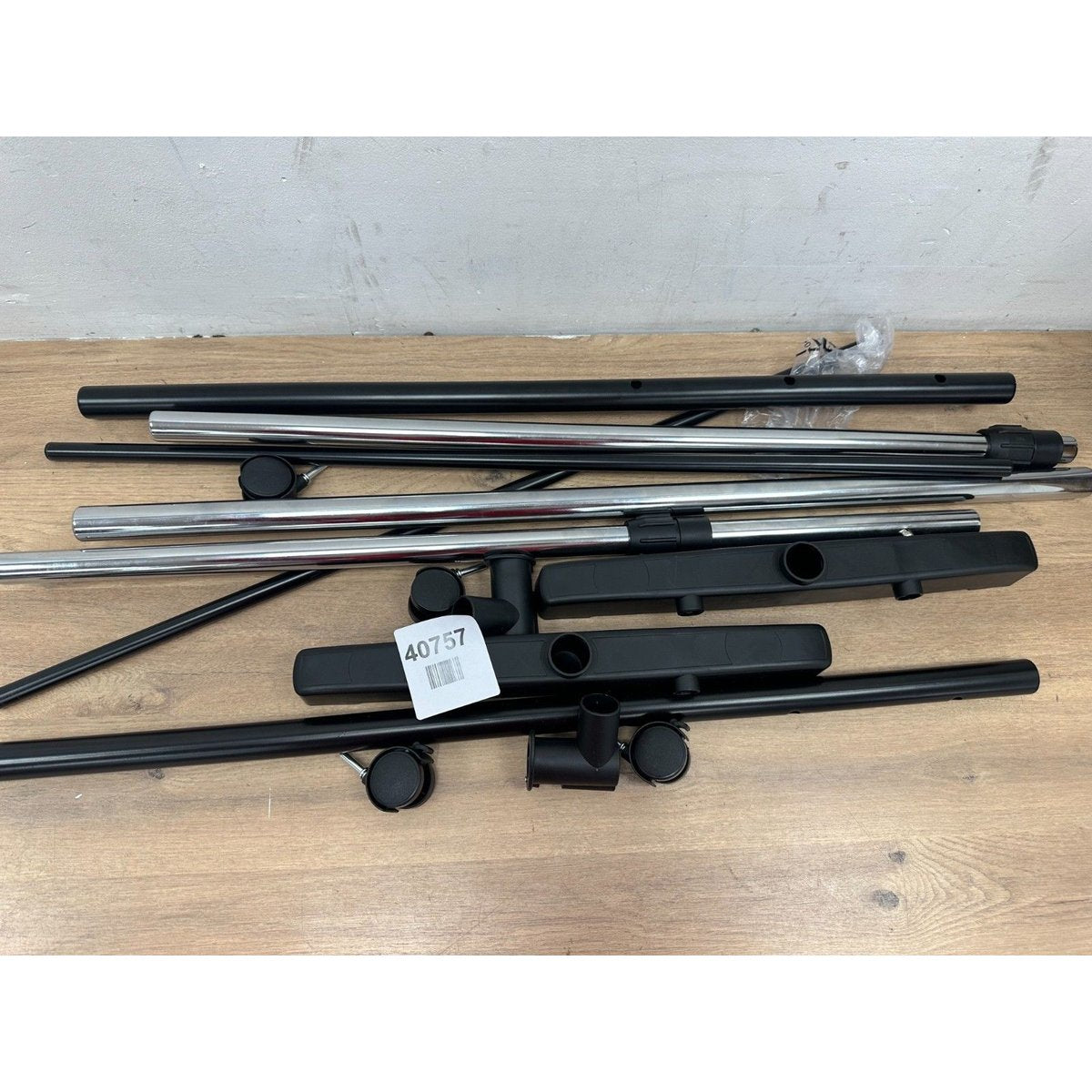 Clothes Rail Garment Rail, Black