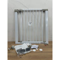 Safety SecurTech Simply Close Metal Gate - White