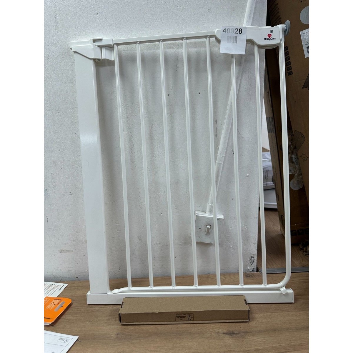 BabyDan Safety Gate - White