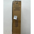 VOUNOT PVC Privacy Screening Fence 100*500cm Reinforced Struts Grey