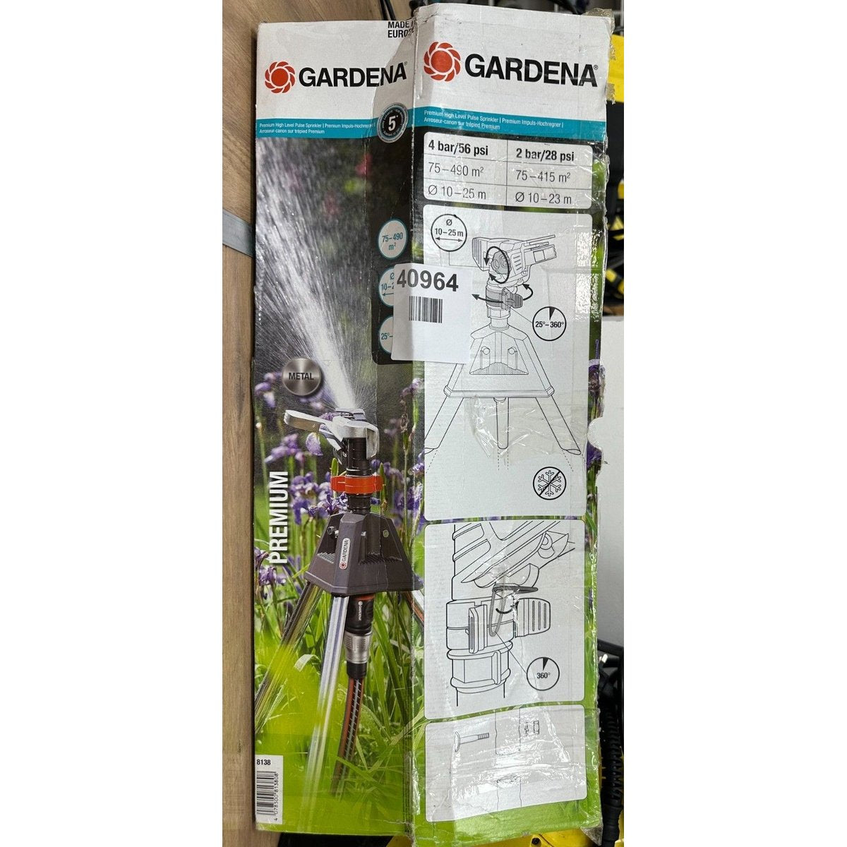 Gardena Premium High-Level Pulse Garden Sprinkler