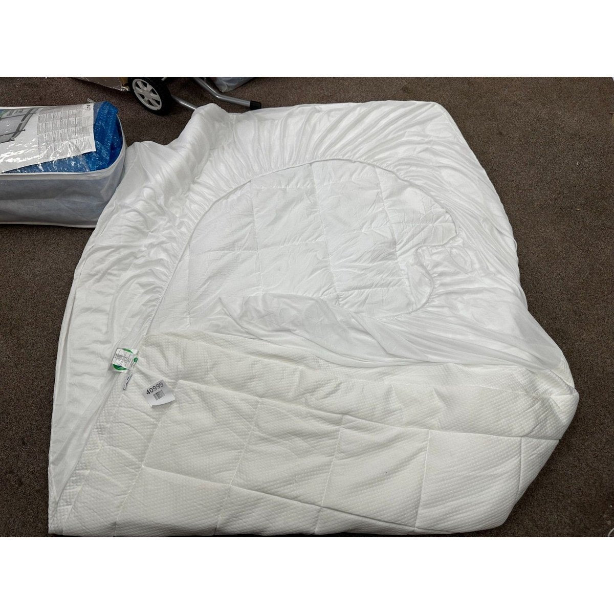 ELEMUSE Dual-layer Memory Foam Mattress Topper with Bamboo Pillow Top Cover for