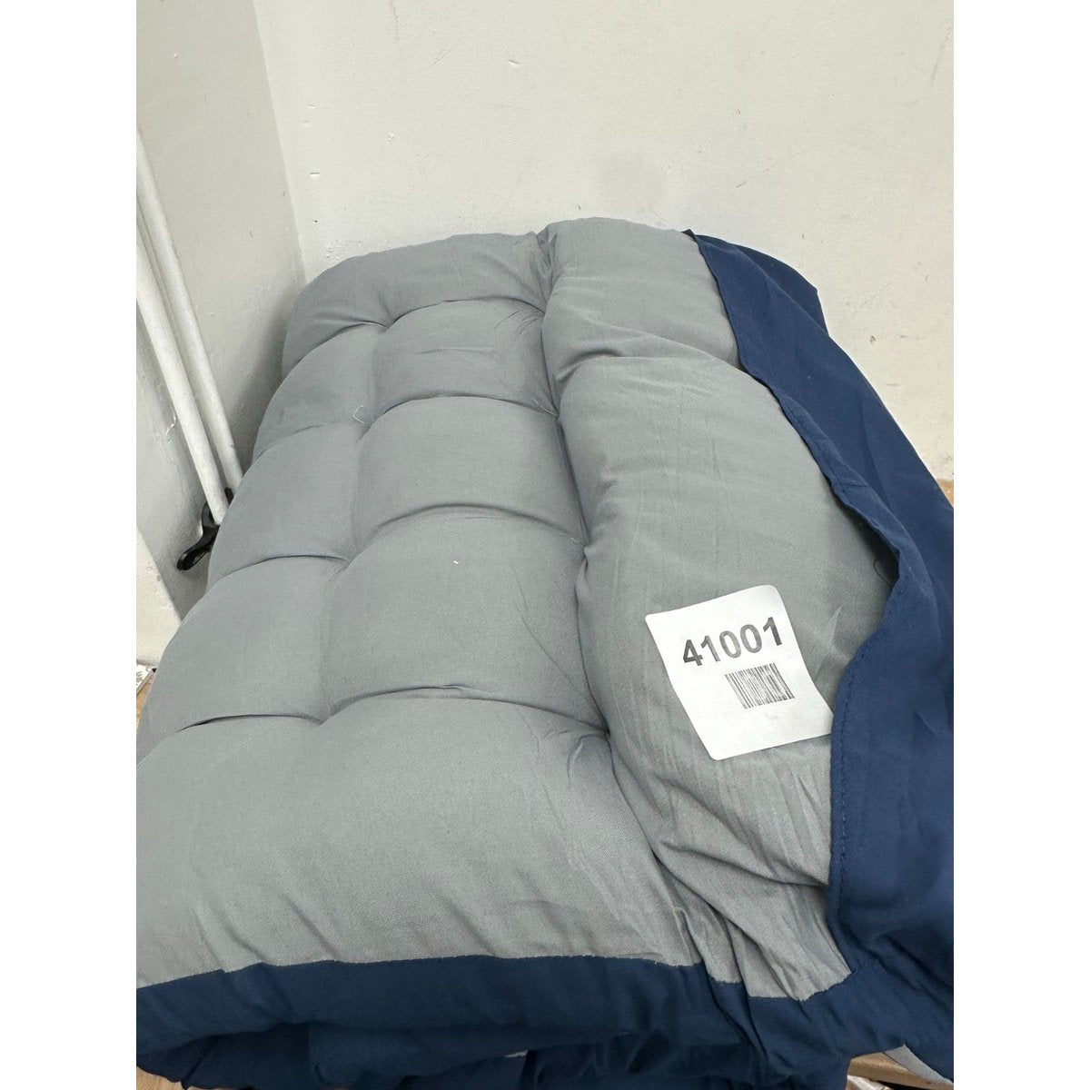 ench Pad Replacement Mat Gray/Blue Rectangular Reversible 64" x 26"