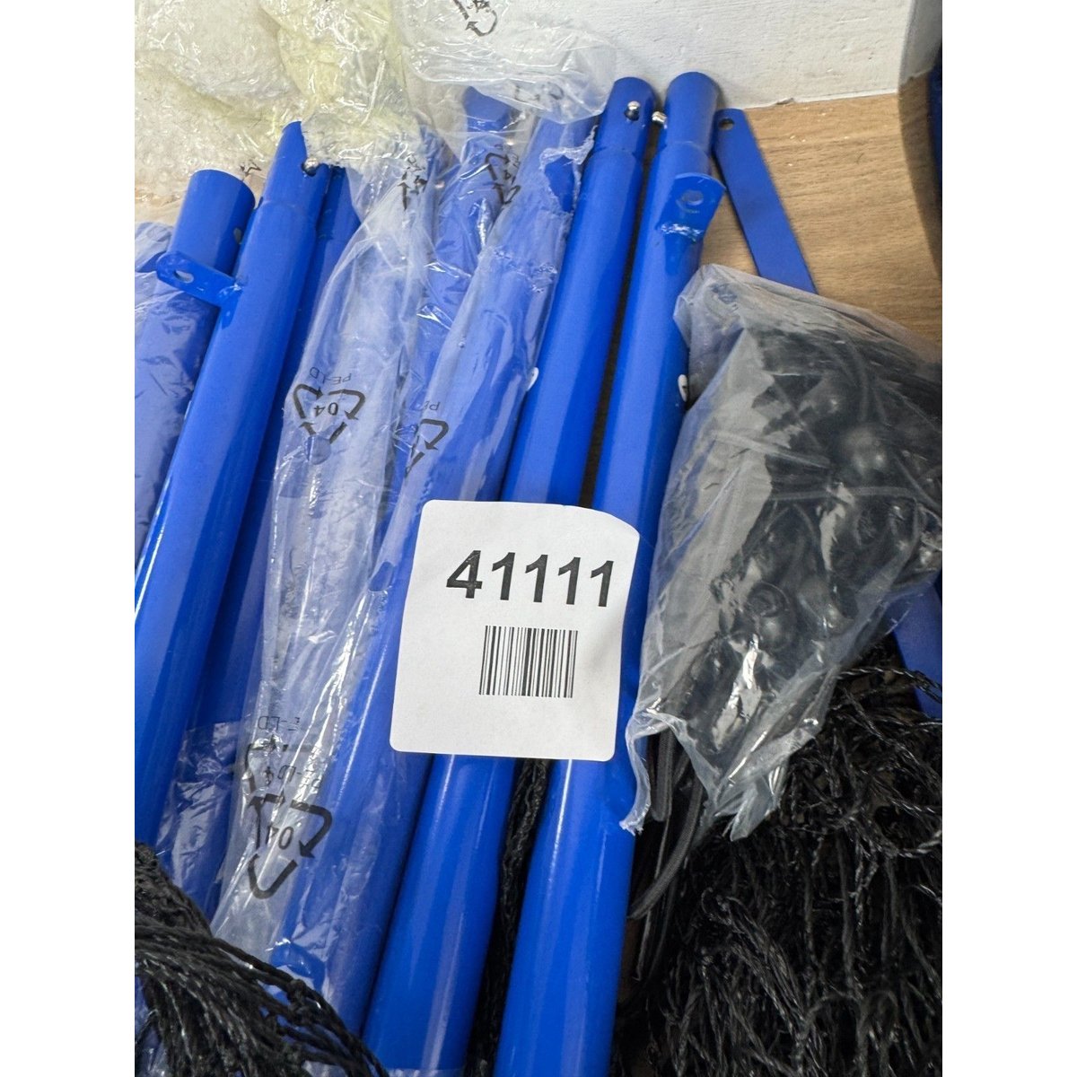 Homcom ‎A60-003 Adjustable Football Goal Net - Blue