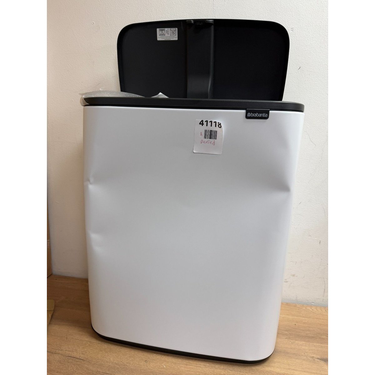 Brabantia Bo Touch Bin Hi - White