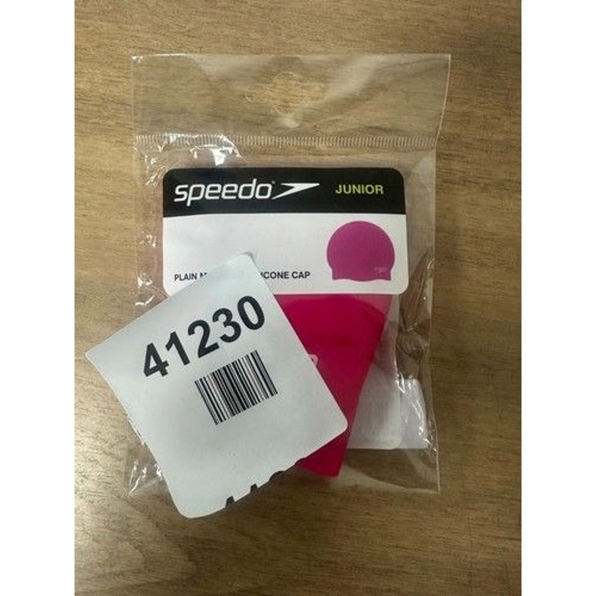 Speedo Moulded Swimming Silicone Cap - Black
