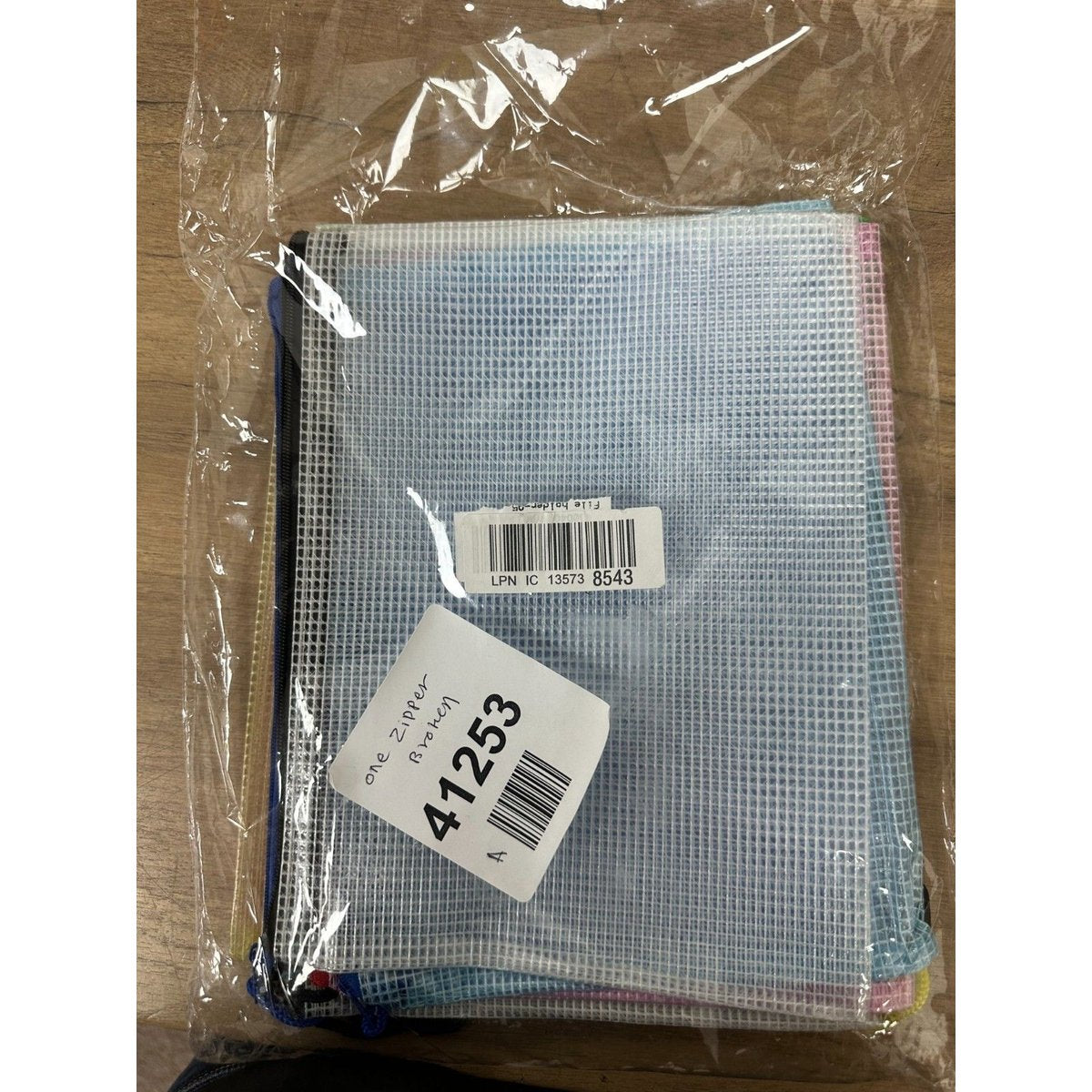 Document Bag Plastic File Bag