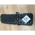Q-Connect Ergonomic Wired Keyboard Black KF00779