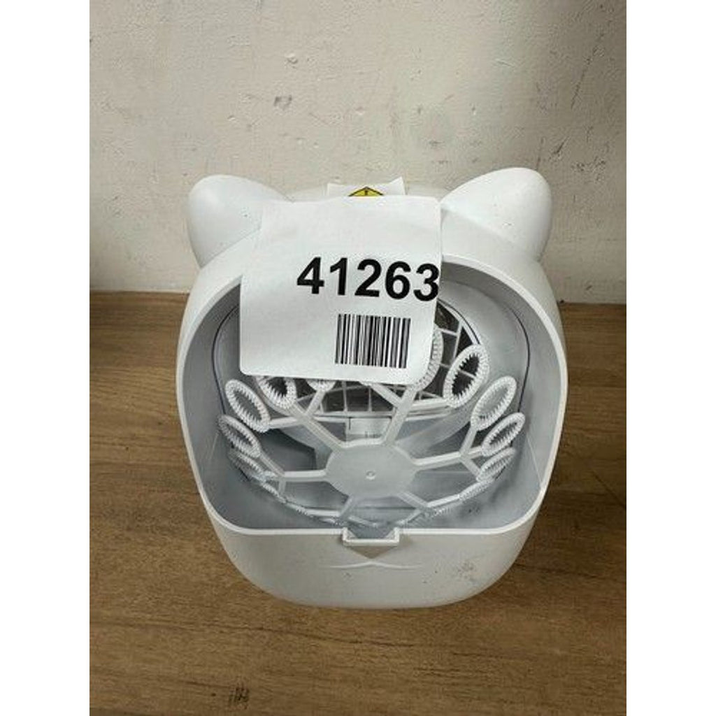Rechargeable Bubble Machine, 180° Automatic-Rotating