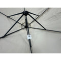 Outsunny 2.7 x 2.7(m) Cantilever Parasol with Aluminium Frame, Crank and Tilt, 3