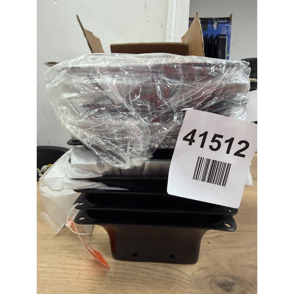 Post Bases Square Anthracite 190*190*230 Powder-coated Steel