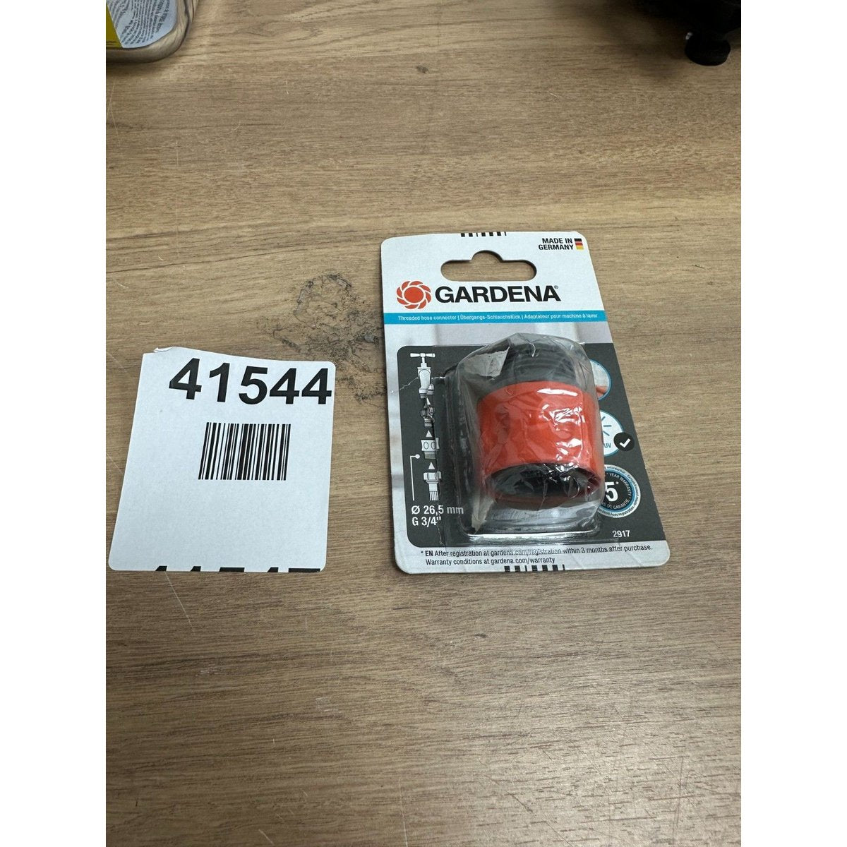 NEW Gardena Garden Watering & Hose Pipe Fittings - Threaded Hose Connector