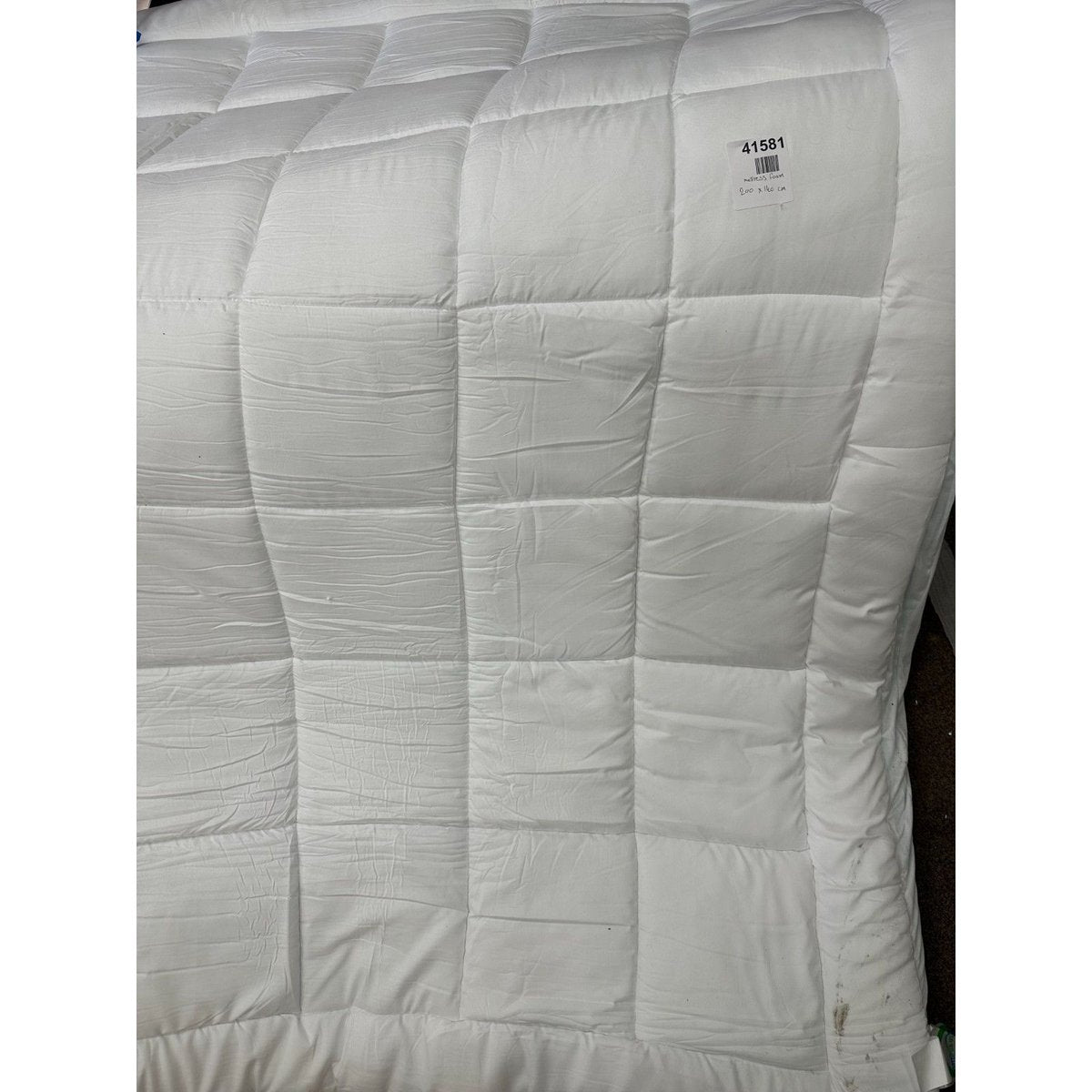 ELEMUSE Black Memory Foam Mattress Topper with Fluffy Pillow Top Cover, Mattress