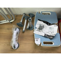 HOMCOM Aluminium Shower Stool Non-Slip Bath Elderly Disabled Chair, Blue