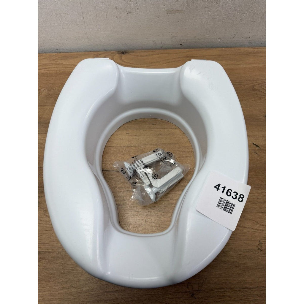 Homecraft Savanah Toilet Seat with Flap - White, 10cm