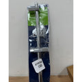 Bristan Evo Shower Riser Rail with Adjustable Fixing Brackets Chrome