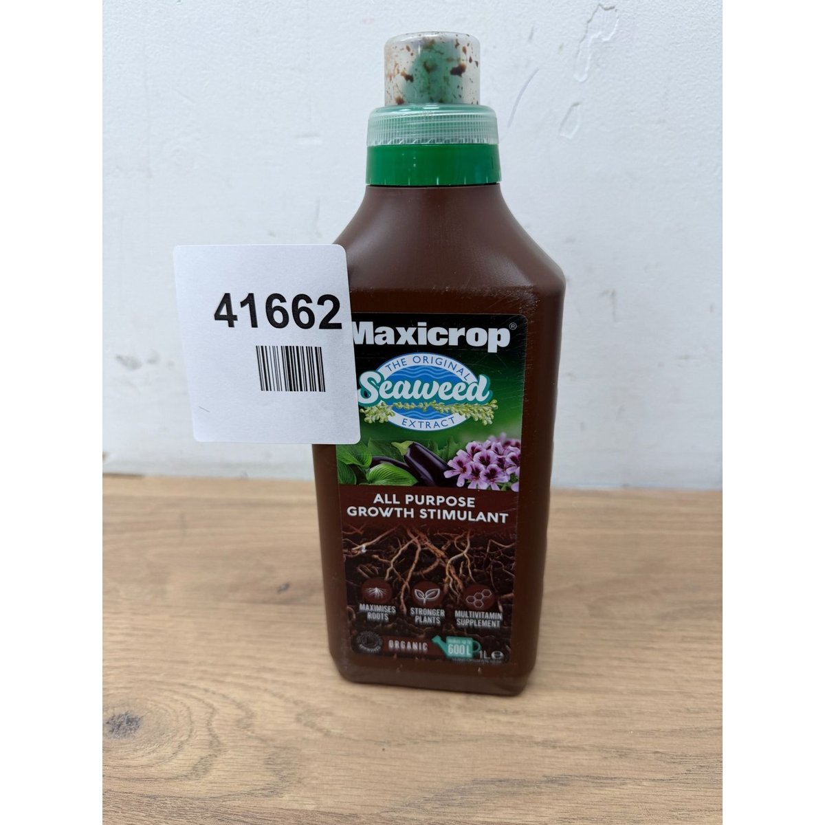 Maxicrop Seaweed Extract, Organic Plant Growth Stimulant, 600M