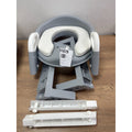 Kidoola adjustable potty ladder toilet seat suitable 2-7 yrs grey/white