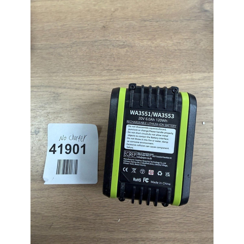 6.0 AH lithium ion battery- No charger — New (other)