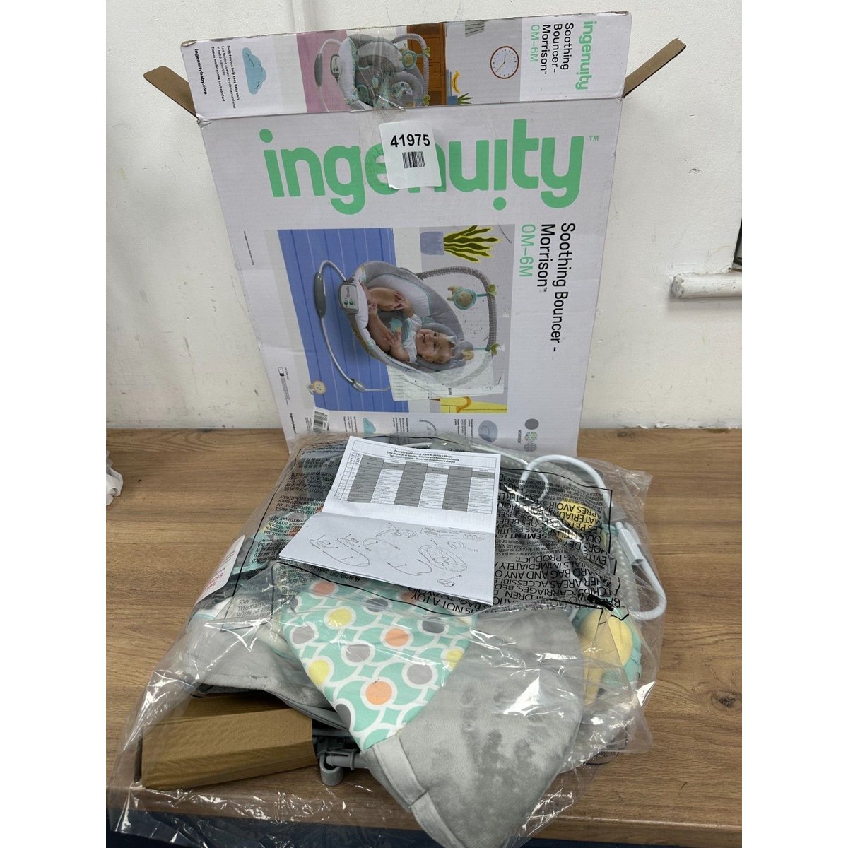 Ingenuity 112033 Cradling Bouncer - Morrison