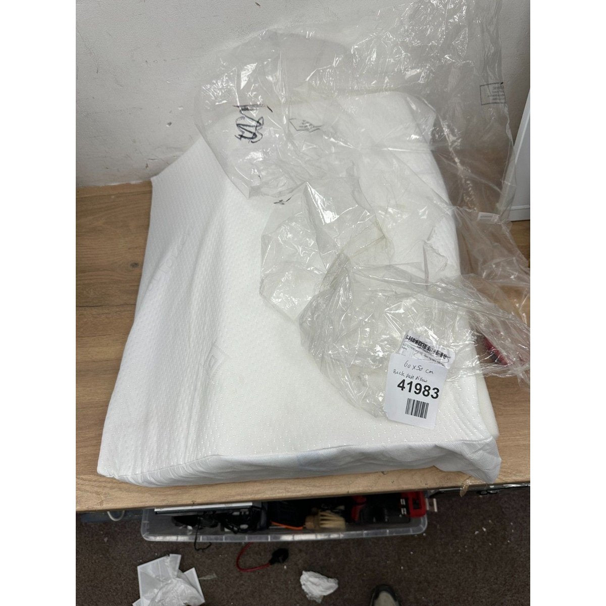 leg elevation wedge pillow 60x50 cm