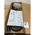 Bird feeder stand black for all birds, with 3 hooks and 1 bowl