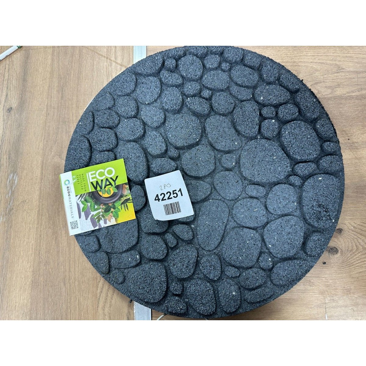 Eco-Friendly Garden Stepping Stones - River Rock - Grey