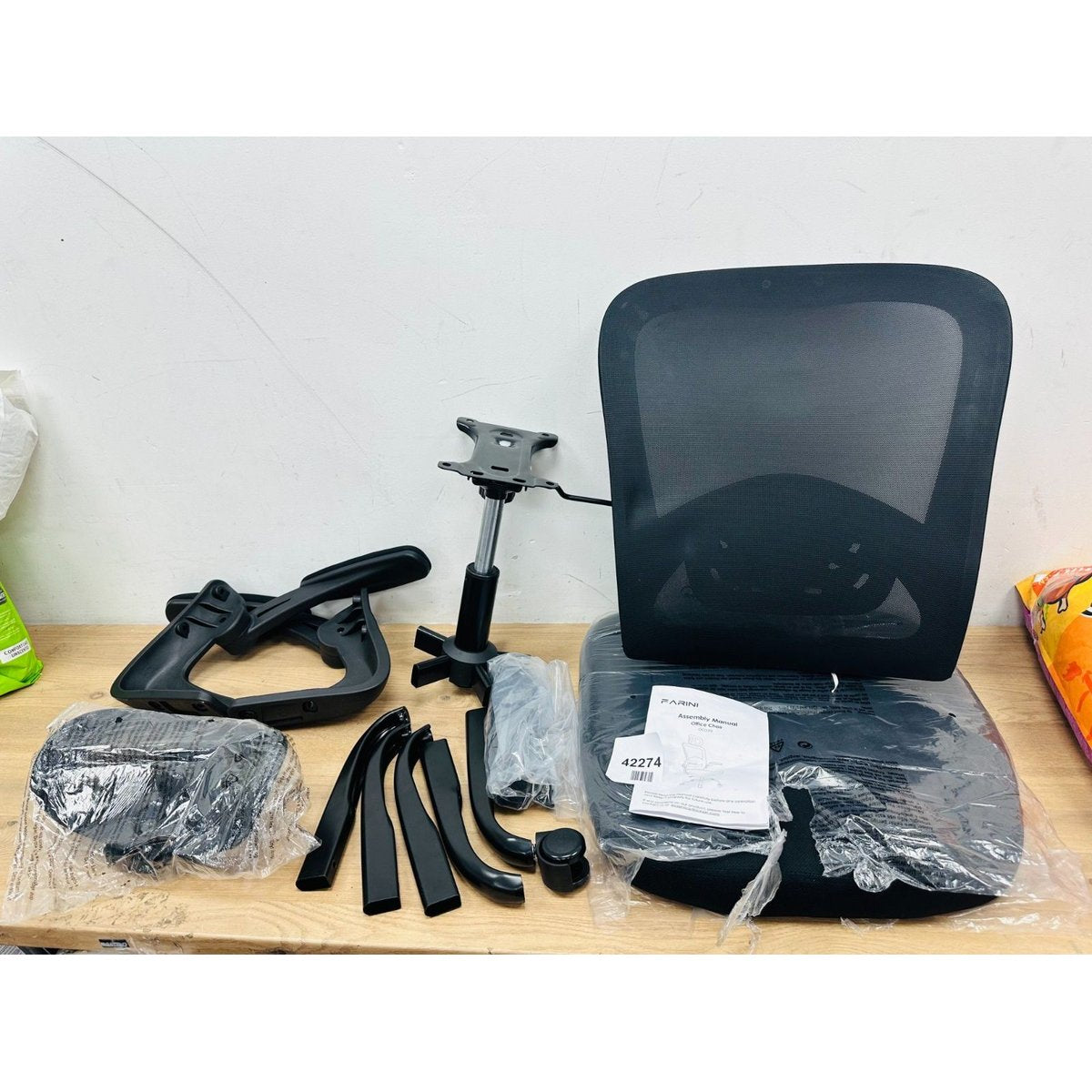 Farini Office Chair Ergonomic Desk Chair, High Back Computer Chair with Wheels