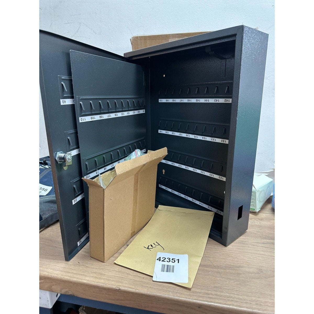 Deluxe Key Cabinet, Dark Grey