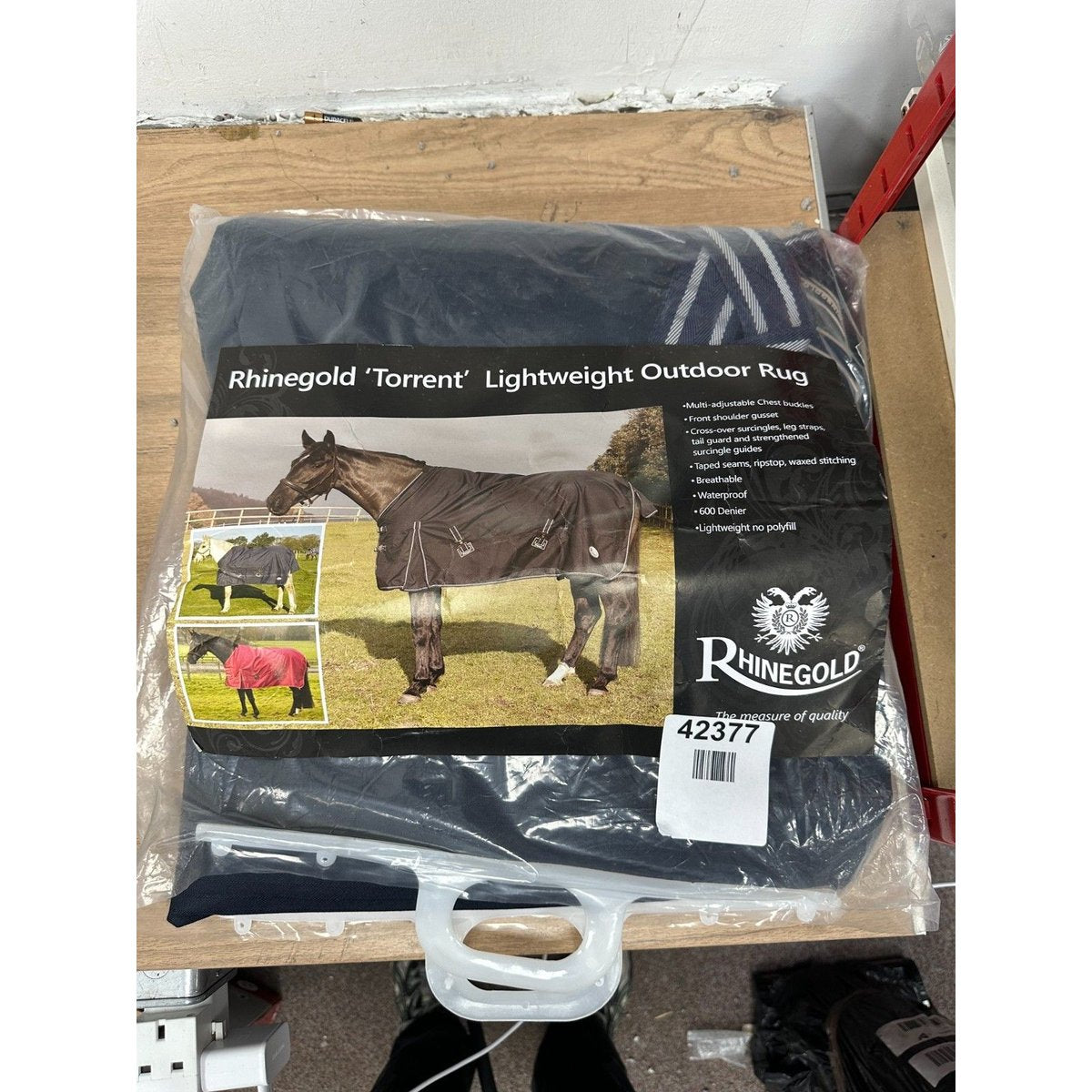 Rhinegold Torrent lightweight outdoor rug